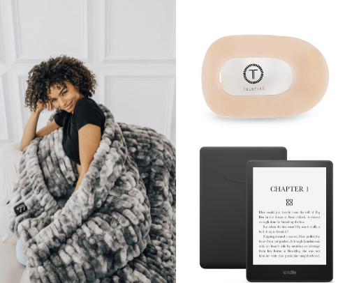 My comfort items🤎 cover photo collage