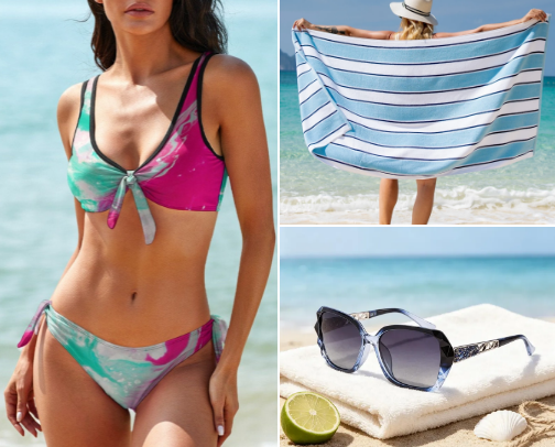 ☀️ What’s in My Summer Travel Bag cover photo collage