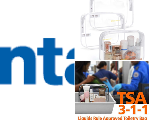 TSA Approved Toiletry Bags That Stopped Me From Holding Up The Security Line cover photo collage