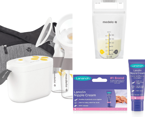 Breast Feeding essentials for success! cover photo collage