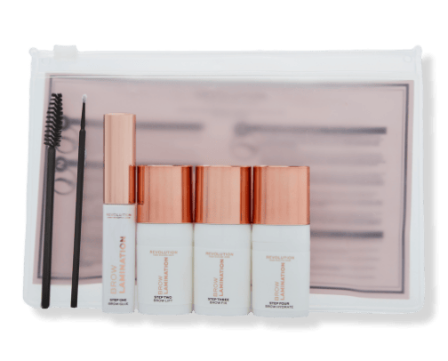 Eyebrow laminate kit cover photo collage