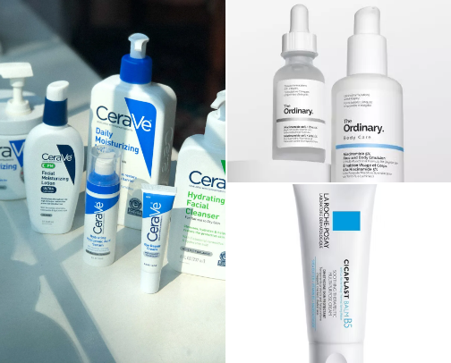 Skincare for perfect glow✨ cover photo collage