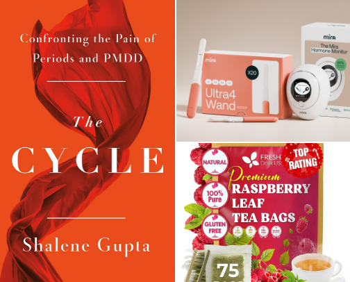 Cycle-Smart PMDD Support: Hormone Balance, Mood & Energy Essentials cover photo collage