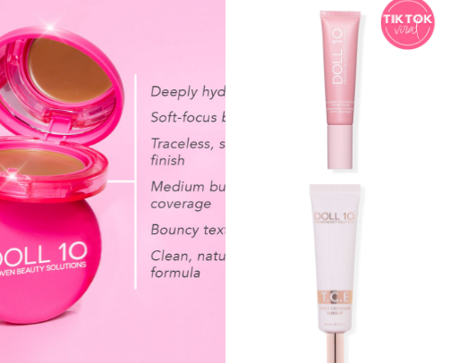 Beauty Products for over 50 cover photo collage