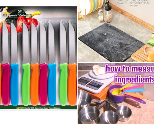 Kitchen must have cover photo collage