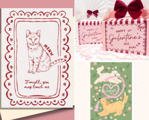 The Cutest Valentine's Cards I Could Find 💌 cover photo collage