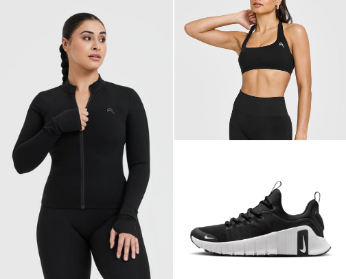 Train Hard, Look Good: Activewear & Equipment ✨🏋️‍♂️ cover photo collage