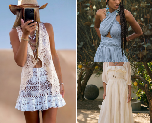 Everything Boho Summer vibes ☀️ cover photo collage