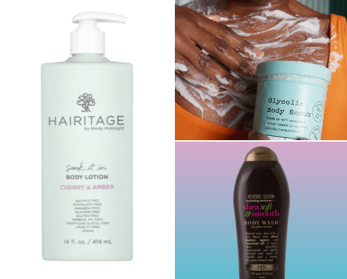 Body care rutine🫧 cover photo collage