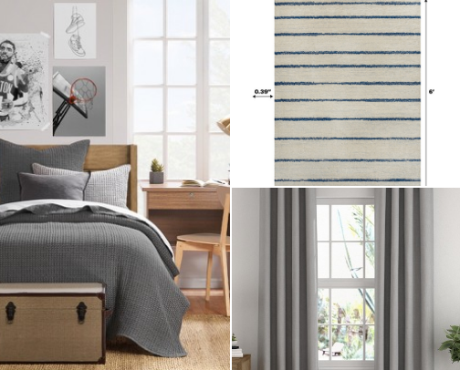 Boy's College Dorm Collection cover photo collage