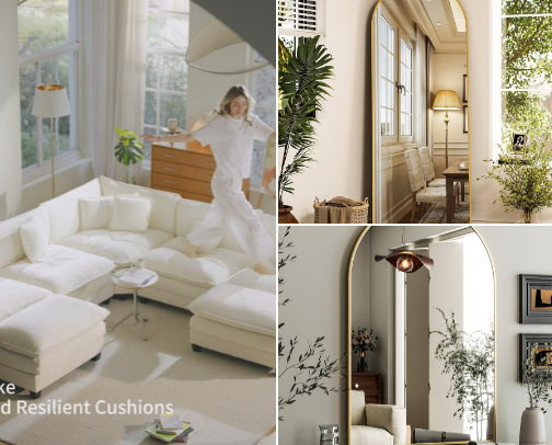 My Home Decor cover photo collage