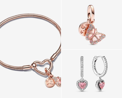Pandora jewerly💍 cover photo collage