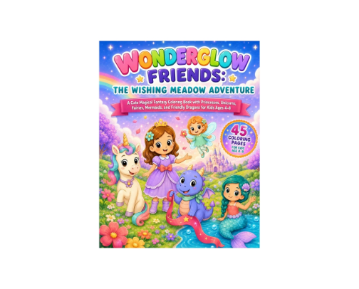 Coloring Books for Children cover photo collage