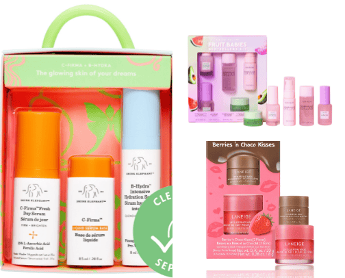 Fav gift sets 🎀 cover photo collage