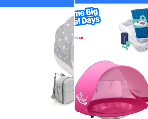 5 Best 3-in-1 Baby Beach Tents - Travel Bed, Diaper Bag & Pop-Up Tent (2026 Mom Tested) cover photo collage