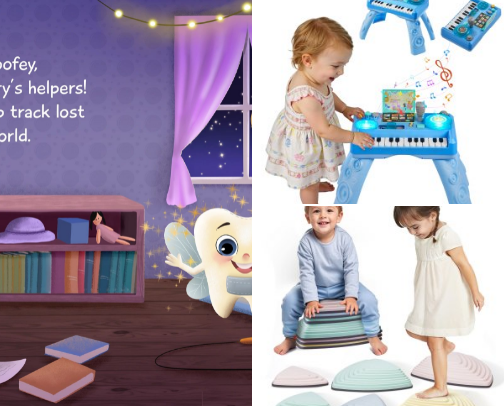 Childhood favorites cover photo collage