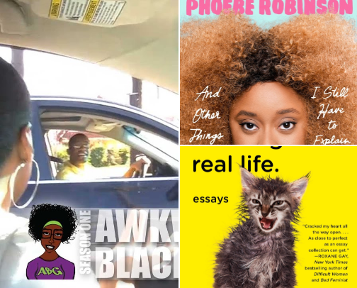 The Misadventures of Awkward Black Girl and Kindred Awkward Voices cover photo collage
