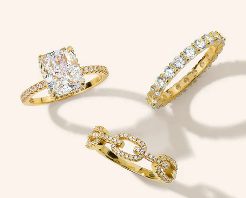 Beautiful and luxurious jewellery to wear or for gift ideas cover photo collage