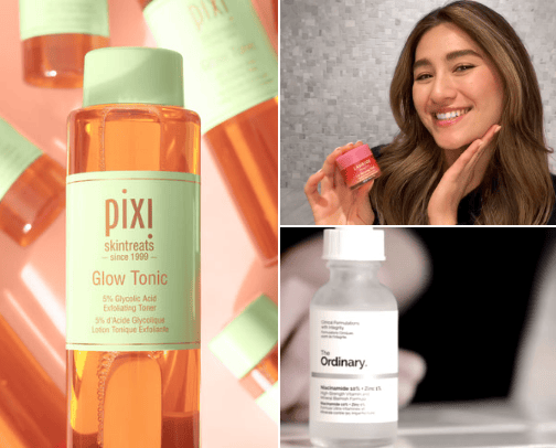 Best affordable skincare  ✨ cover photo collage