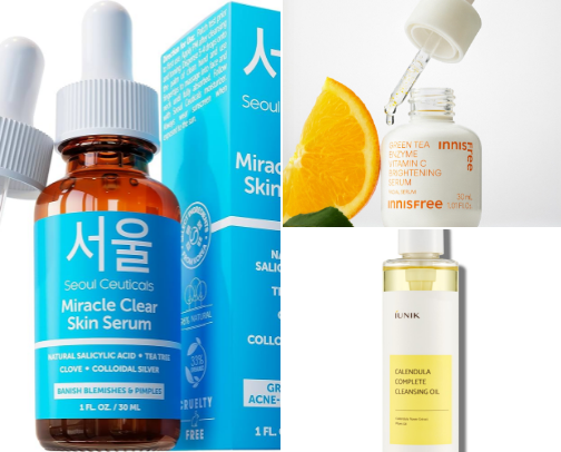 My favorite Korean products for acne-prone faces cover photo collage