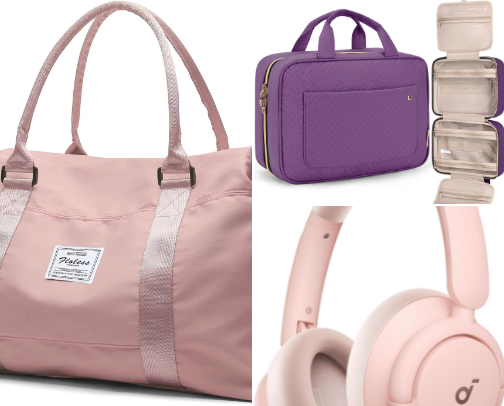 Hospital Bag Essentials! 2x Mom cover photo collage