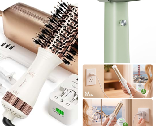 ✈️ Travel Beauty & Hair Essentials: Your Away-From-Home Routine cover photo collage