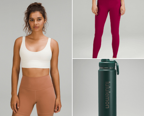 My Favourite Fitness items cover photo collage