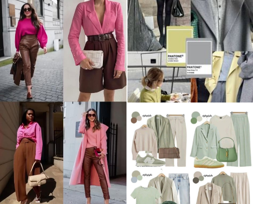Expensive Color Combo Outfit Idea cover photo collage