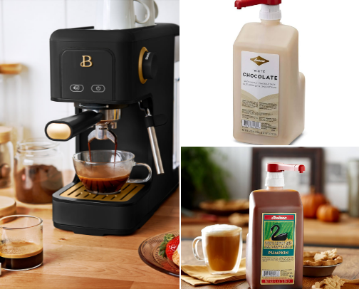 We got Starbucks at home ! ☕️👀 cover photo collage