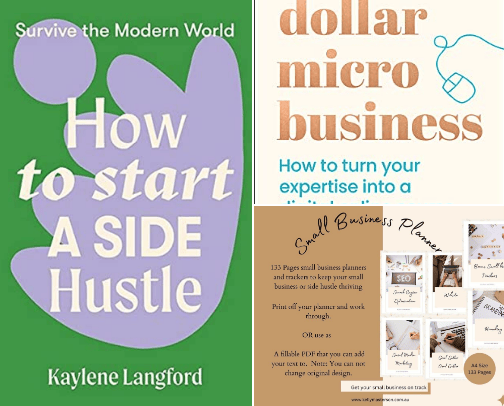 Side Hustle Essentials cover photo collage