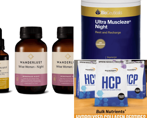 Supplements I take in my 40's cover photo collage