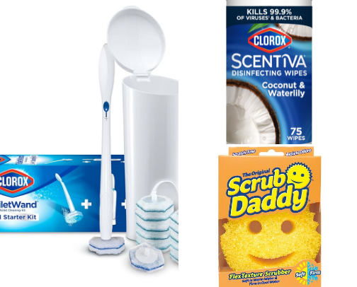 Cleaning check list cover photo collage