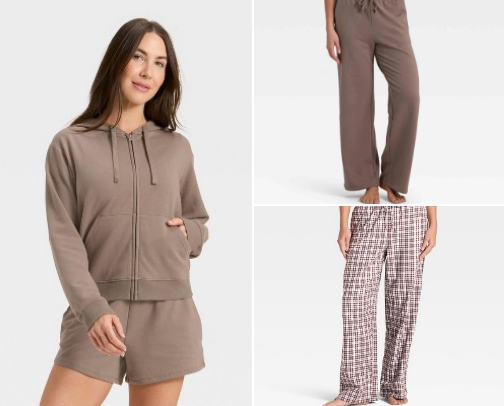 Fall Cozy Loungewear- Target cover photo collage