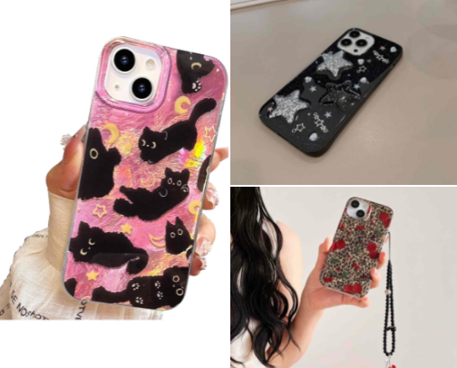 Affordable Phone Cases for iPhone 💗💗 cover photo collage
