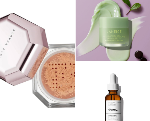 My favorite beauty recs cover photo collage