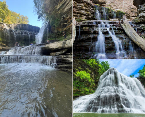 Chasing the Falls: TN edition cover photo collage