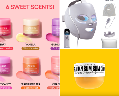 My favorite beauty recs cover photo collage