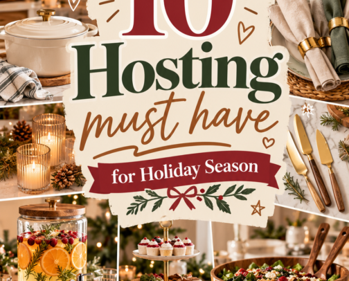 Holiday Hosting Essentials cover photo collage
