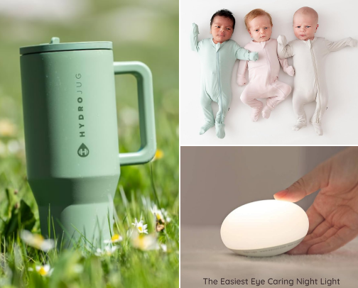 whats in my hospital bag cover photo collage