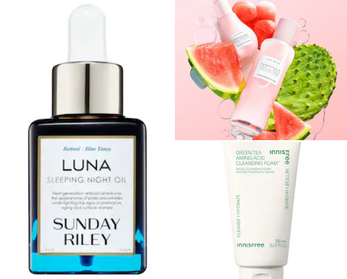 Skincare Obsessions cover photo collage