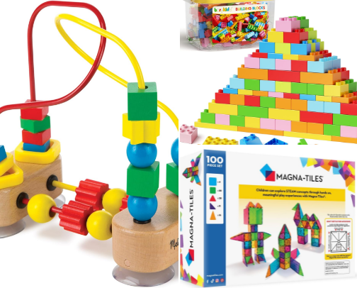 🚂 Toys That Keep Kids Busy cover photo collage