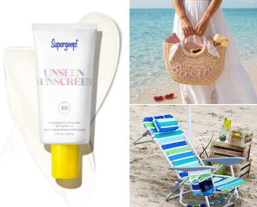 Beach Bag Essentials You'll Actually Use This Summer cover photo collage