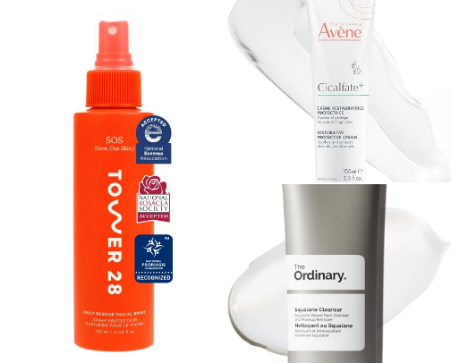 15 Skin Barrier Repair Products That Solved My Burned, Flaky Skin cover photo collage
