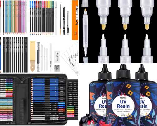 For the Crafters/Artists cover photo collage