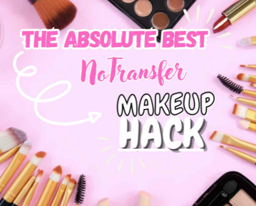 Zero Transfer Makeup Hack 💄 cover photo collage
