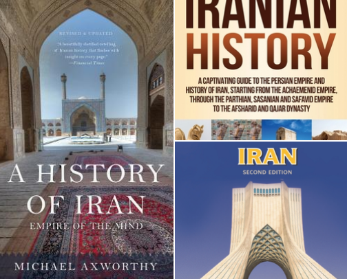 History of Iran cover photo collage
