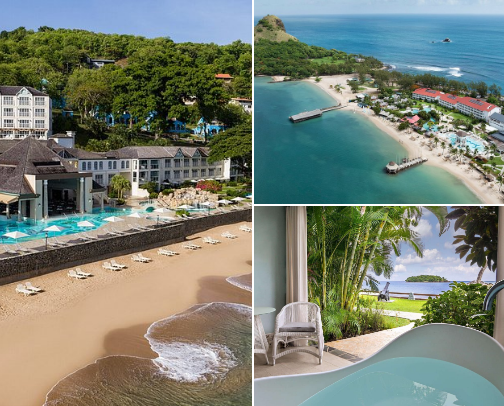 Saint Lucia (Simply beautiful) | Hotel Stay | Sandals | La Sport | Ladera & More cover photo collage