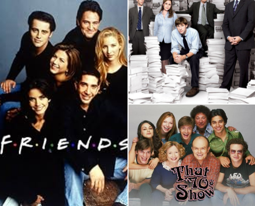 Sitcom starter pack! 📺 cover photo collage