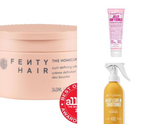 Curly hair must haves 💛 cover photo collage