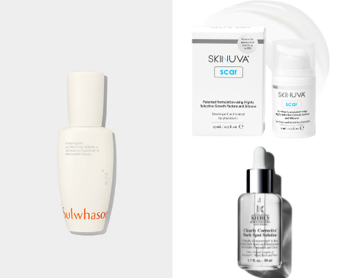best brightening products (from drugstore to high-end favorites) ✨ cover photo collage